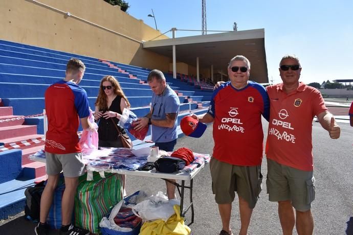 Pasión británica por el equipo rojillo de Lanzarot