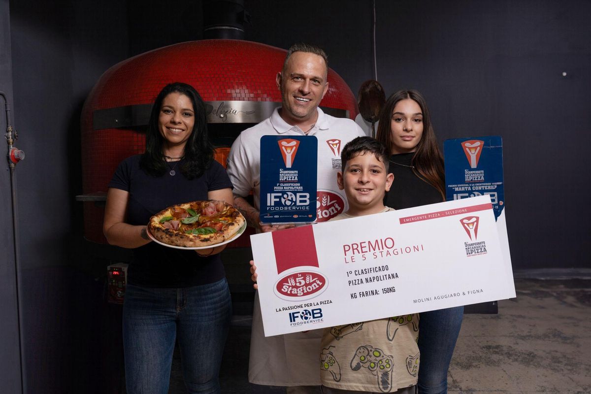 El mejor pizzero del archipiélago canario
