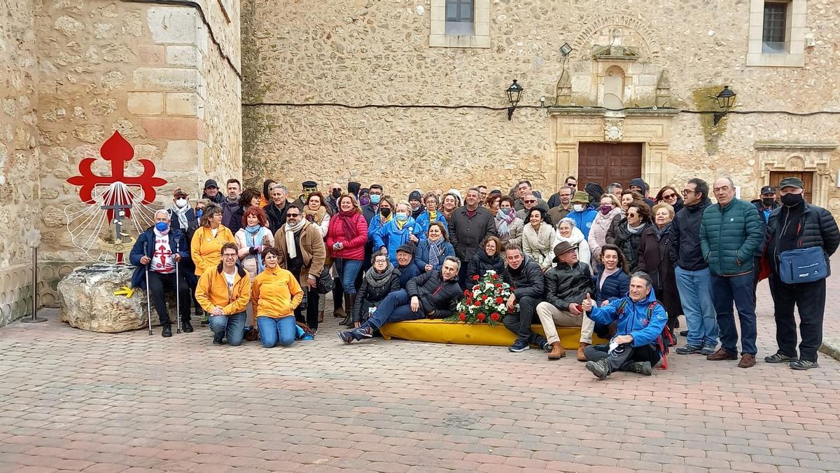 Asistentes al encuentrio nacional de asociaciones del Camino de Santiago