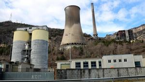 Central tèrmica de Cercs, a tocar de la C-16