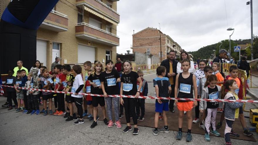 La catorzena Cursa del Pont de Vilomara dobla la seva participació en la cursa infantil