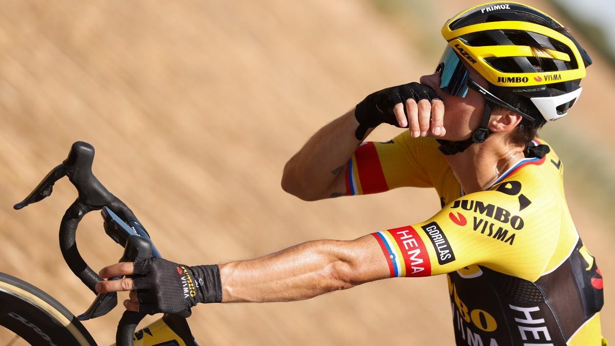 Primoz Roglic, durante La Vuelta 2022