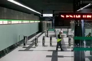 El Metro de Málaga entra en su recta final para llegar al Centro