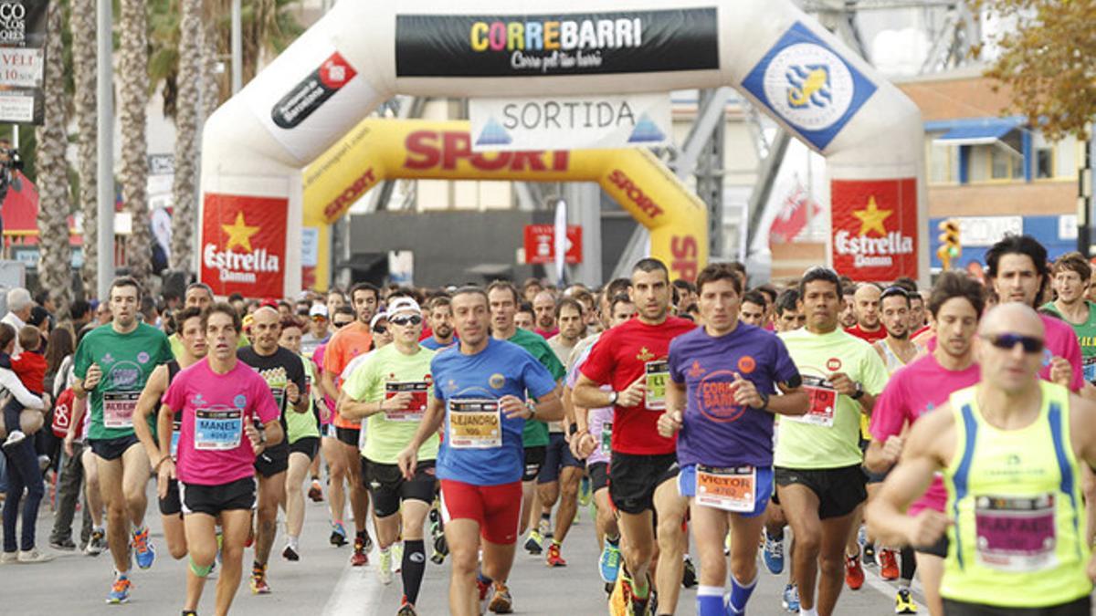 Las inscripciones para la tercera edición del Correbarri se pueden hacer hasta el día 7 de octubre