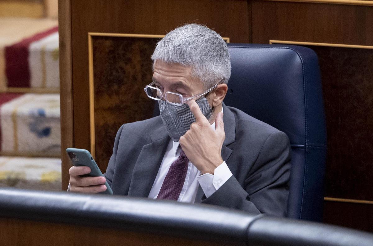 El ministro del Interior, Fernando Grande-Marlaska.