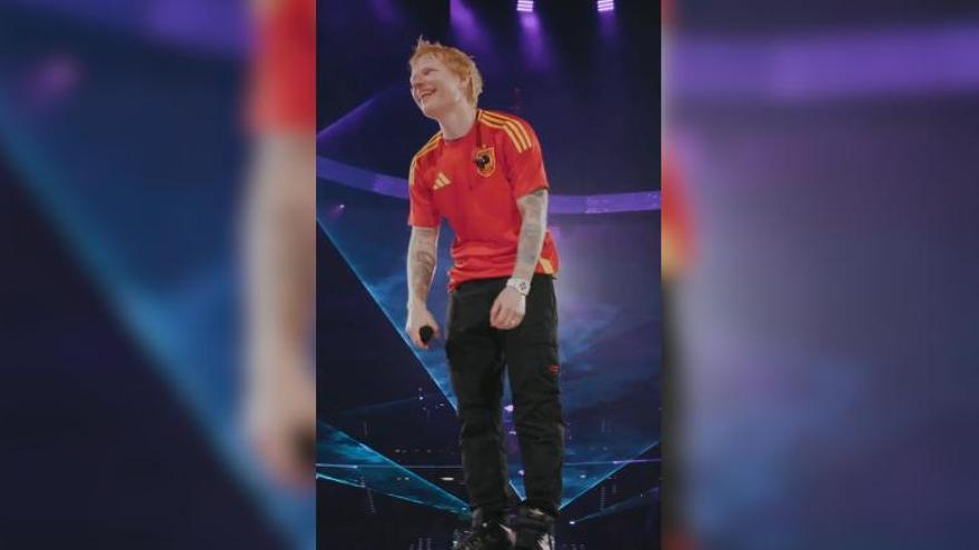 Foto Ed Sheeran Madrid