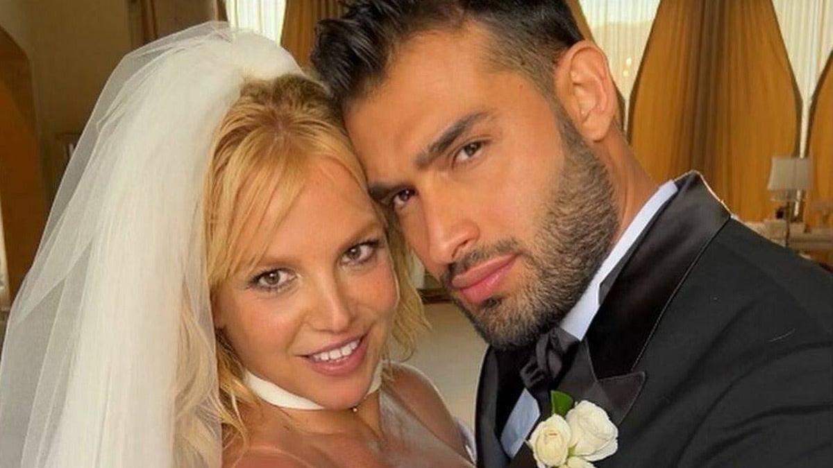 El maquillaje de Britney Spears el día de su boda con San Asghari