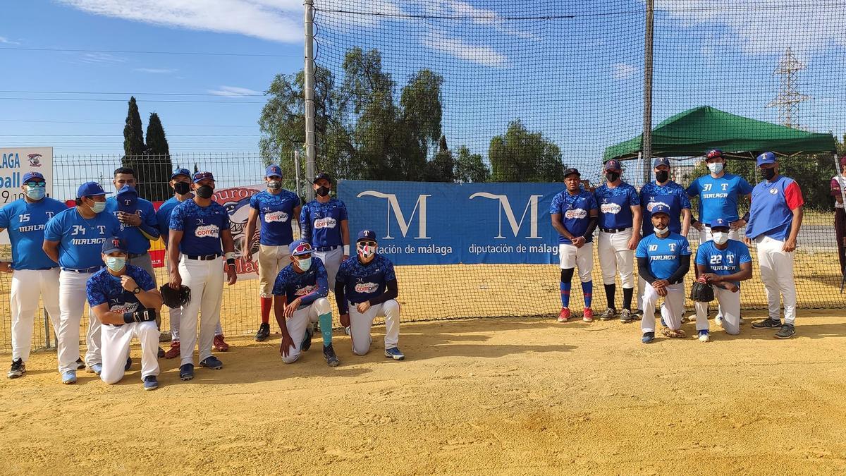 Imagen del conjunto malagueño de béisbol