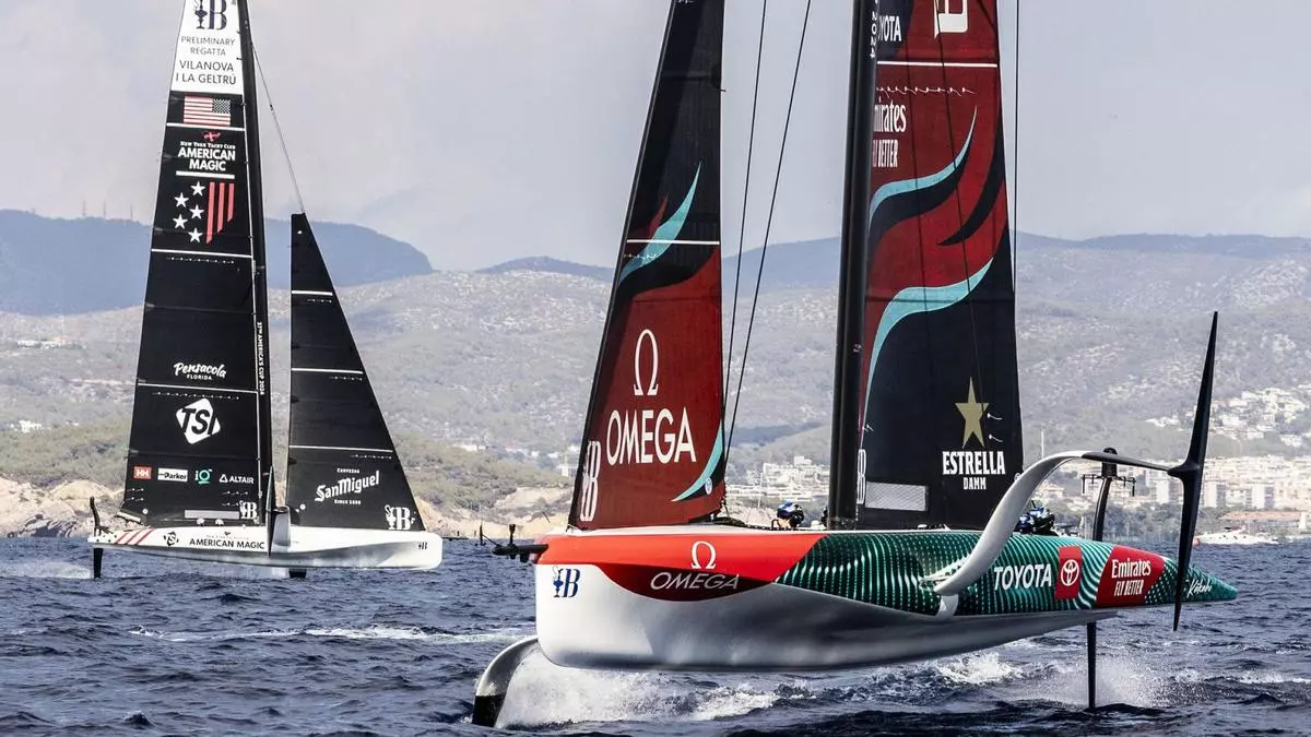 El gran espectáculo de la Copa América de Vela, en Barcelona, por Sergi Mas