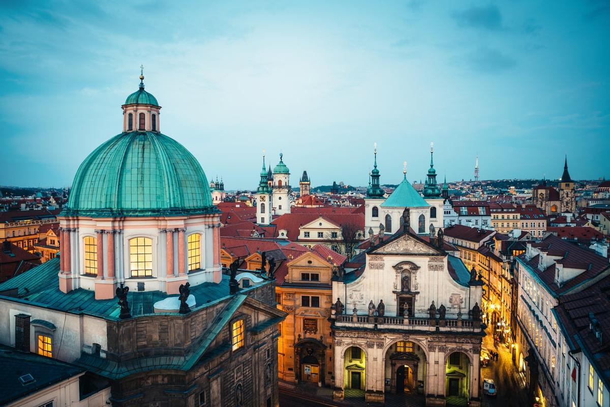 El Klementinum de Praga.
