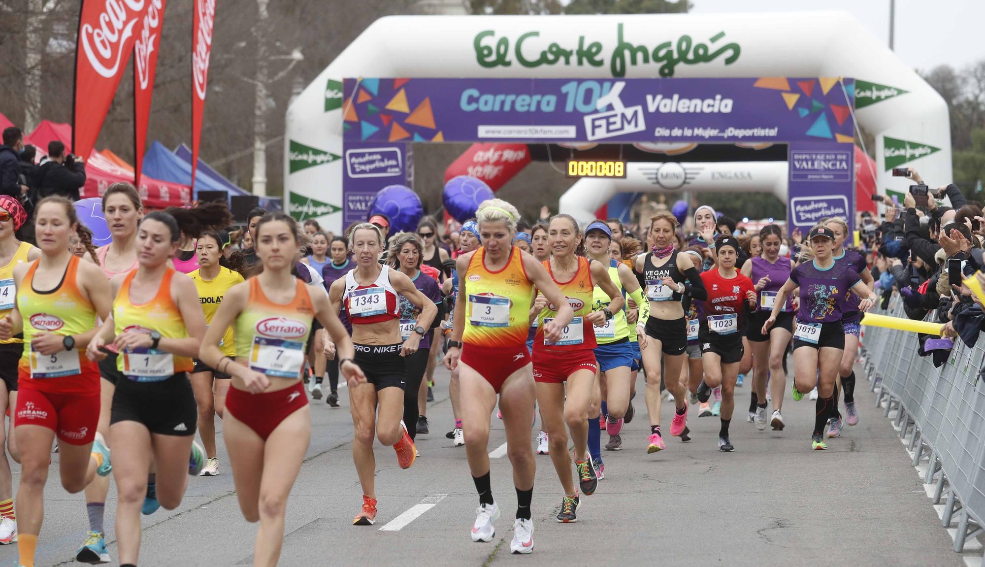 Búscate en la 10 k del Día de la Mujer