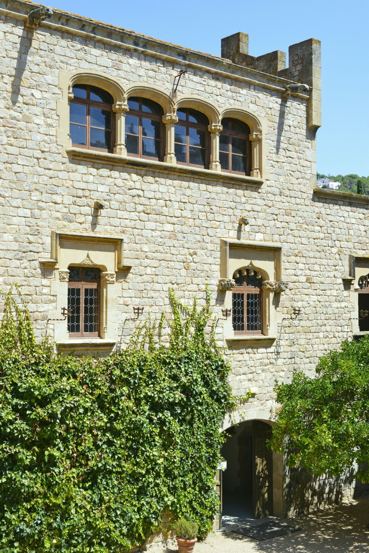Exterior del castillo de Santa Florentina