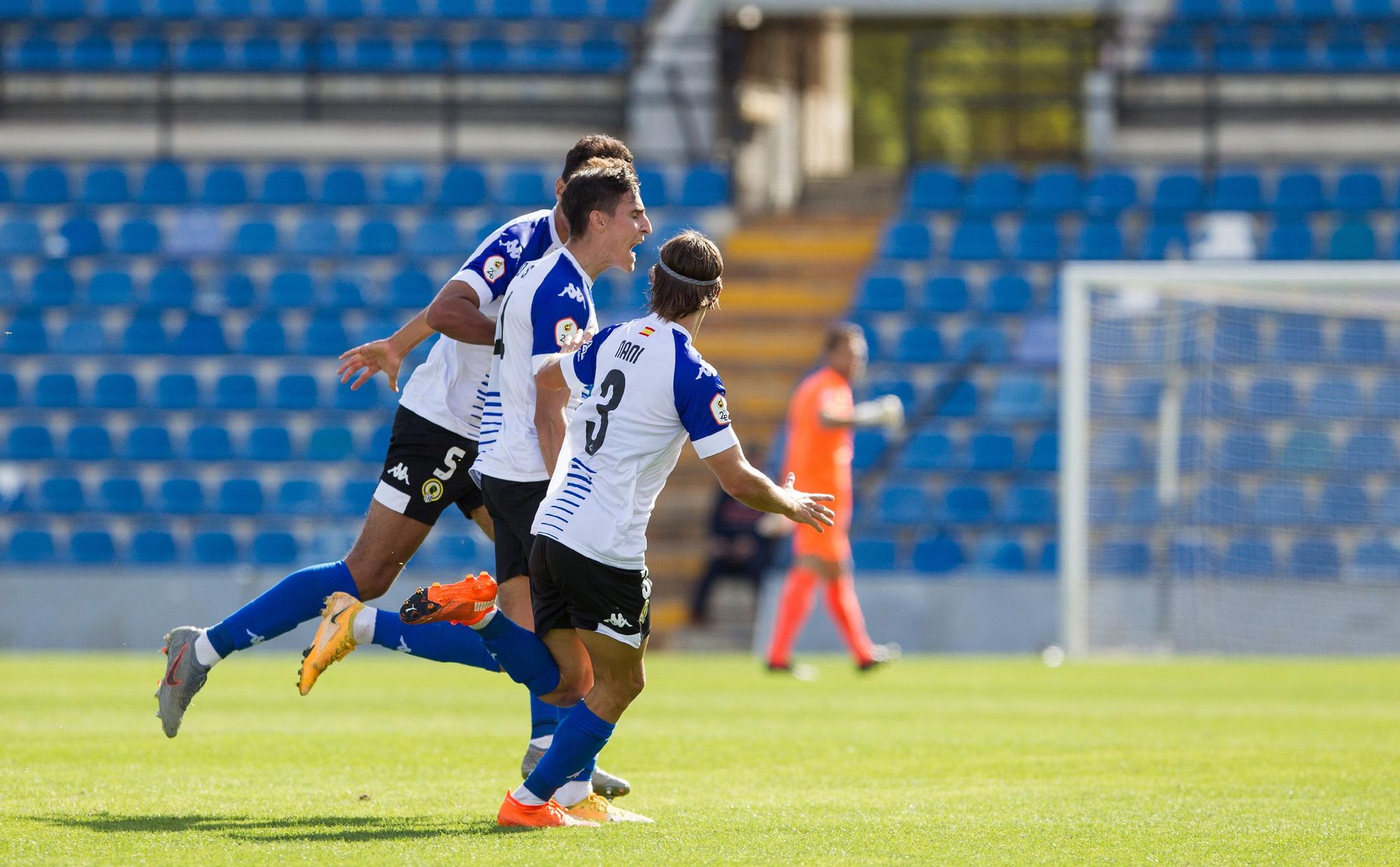 Las imágenes del partido Hércules - Peña Deportiva