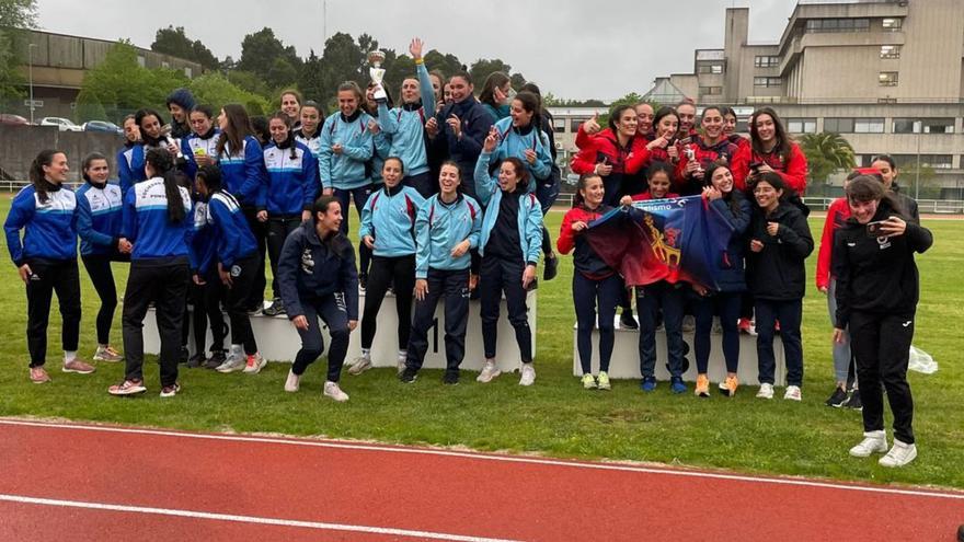 Doblete de los equipos del Celta en el Gallego de Clubes