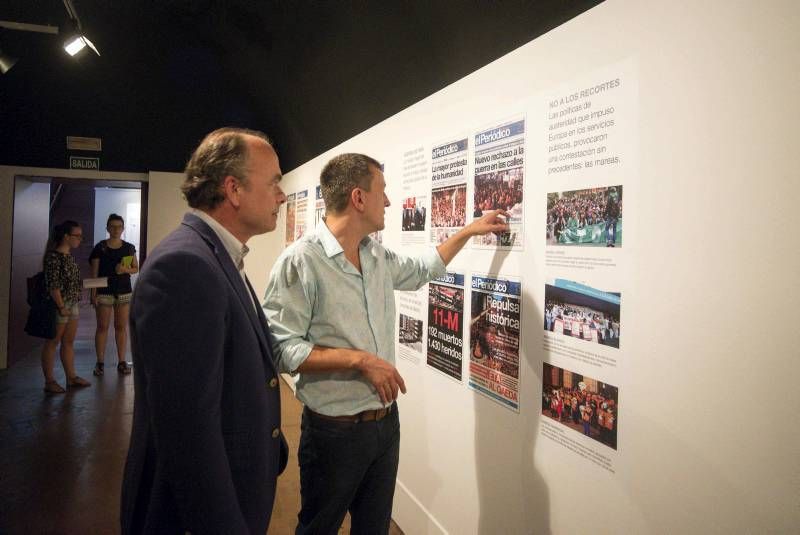 Fotogalería de la inauguración de la exposición de los 25 años del diario