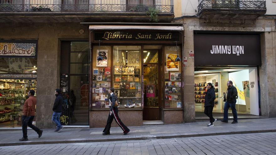 La Llibreria Sant Jordi en la calle Ferran