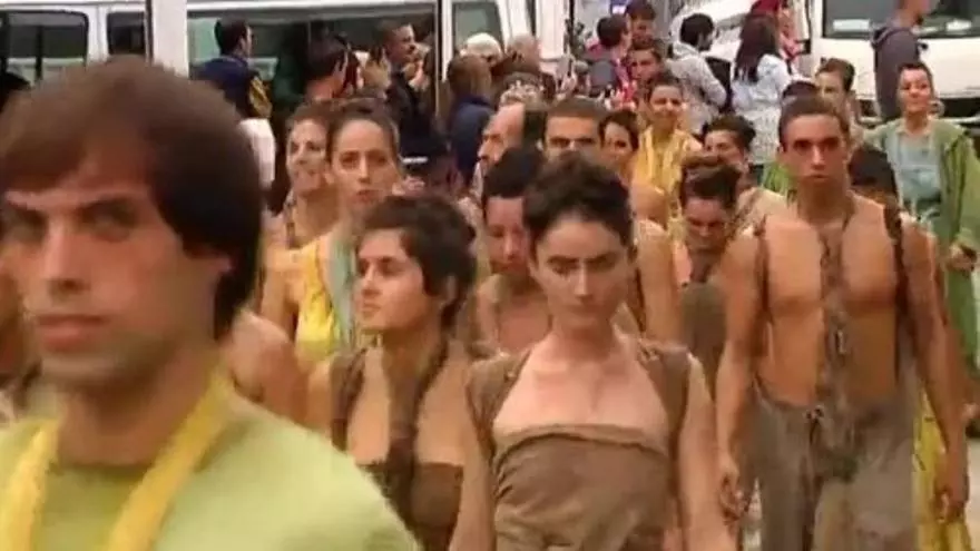 La grabación de Juego de Tronos en Peñiscola atrae a los curiosos