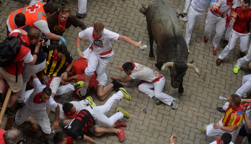 Tercer encierro de los San Fermines 2016