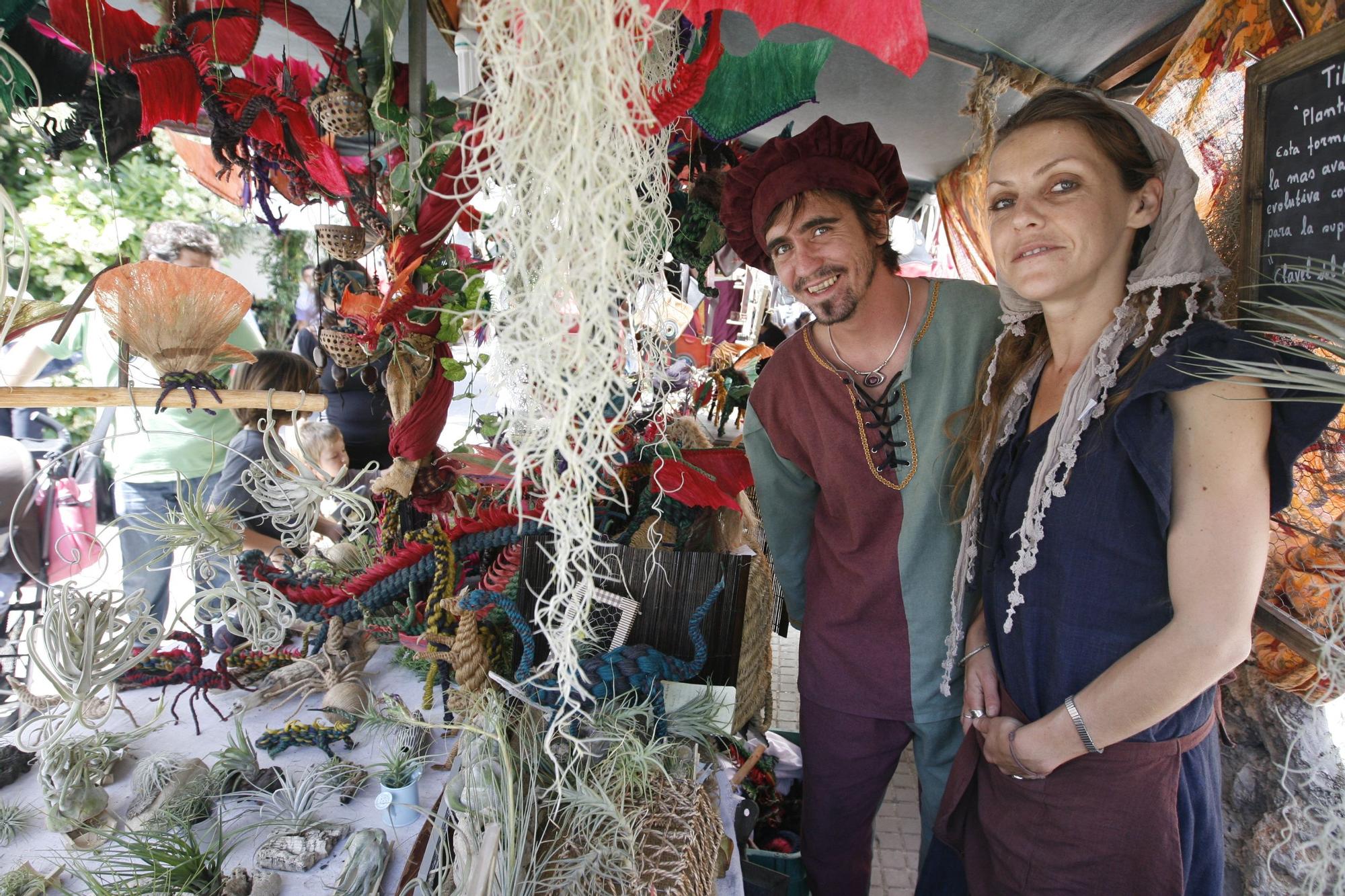 Edición de 2012 de la Feria Medieval de Ibiza.