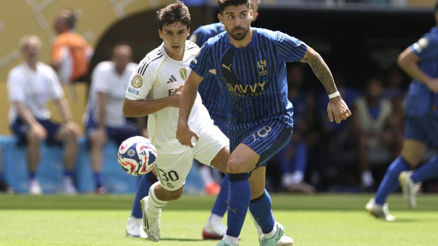 Gonzalo García y Rúben NevesEn el duelo entre el Real Madrid y el Al Hilal en el Mundial de Clubes de 2025