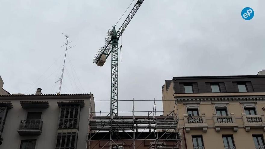 Comienza la construcción de viviendas de lujo en uno de los solares más codiciados de Zaragoza: se harán diez pisos boutique en el corazón del Coso