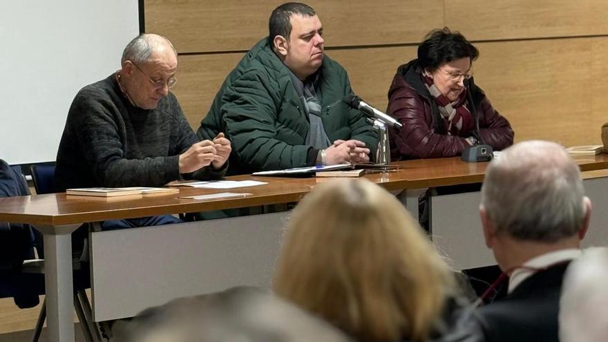 Ignacio Llope, Lauren García y Mariví López durante la presentación.