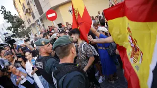 Fallida manifestación no autorizada convocada por grupos de ultraderecha en Torre Pacheco