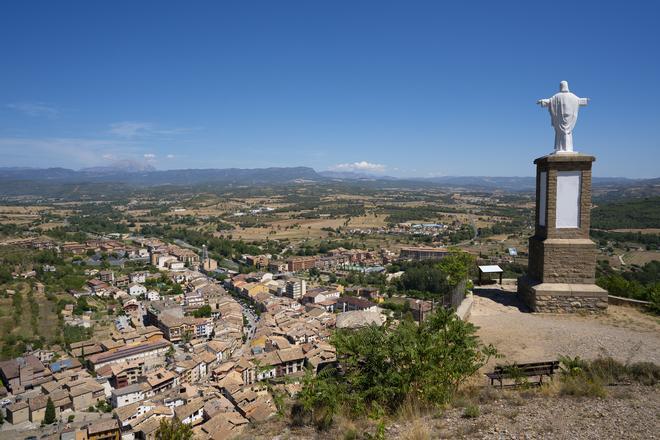 Vista de Graus, un pueblo Disney en el corazón de Huesca.