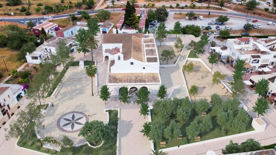 Imagen aérea del proyecto de transformación de la población de Sant Carles. | AYUNTAMIENTO DE SANTA EULÀRIA
