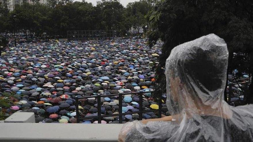 Nueva manifestación masiva en Hong Kong contra China