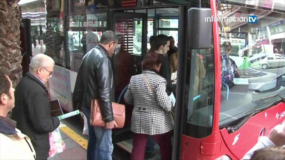 Críticas por la saturación de los autobuses en Alicante