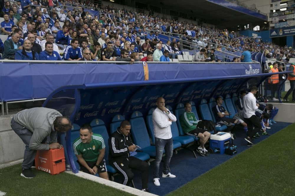 El partido del Oviedo ante el Numancia, en imágenes.