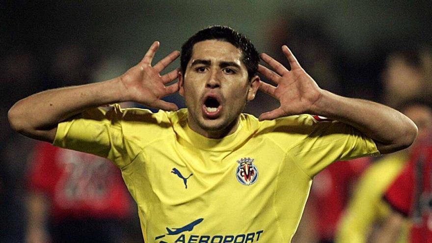 Riquelme volverá a vestir la camiseta del Villarreal en el partido de leyendas