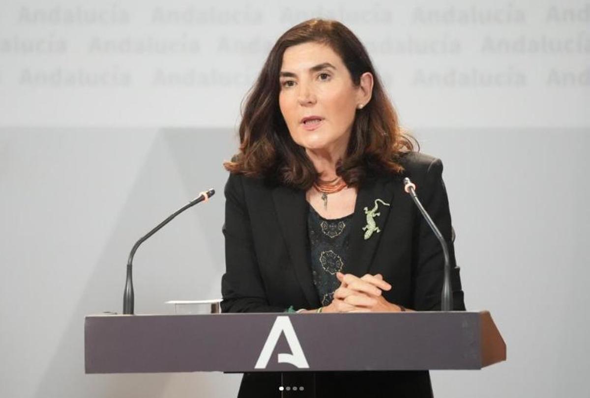 Rocío Blanco, consejera de Empleo, Empresa y Trabajo Autónomo de la Junta de Andalucía
