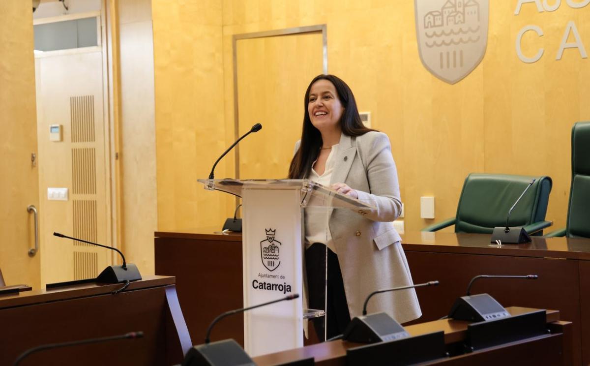 Lorena Silvent, alcaldesa de Catarroja.