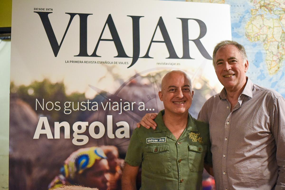 Josep Maria Palau y Jordi Llompart coincidieron en presentar Angola como un destino capaz de sorprender por sus paisajes, su cultura y su autenticidad.