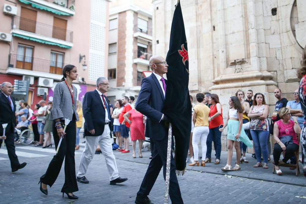 El obispo Jesús Murgui presidió la procesión