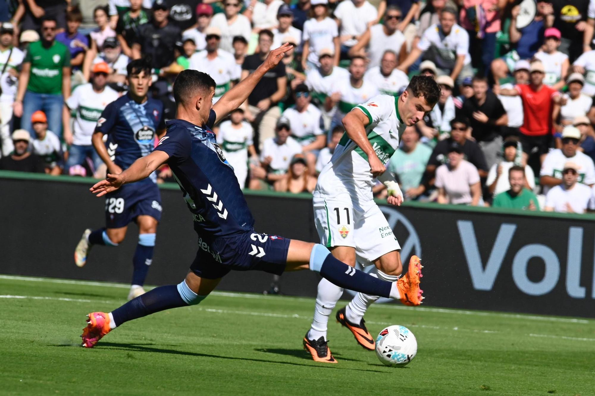Las imágenes del Elche CF - Celta de Vigo