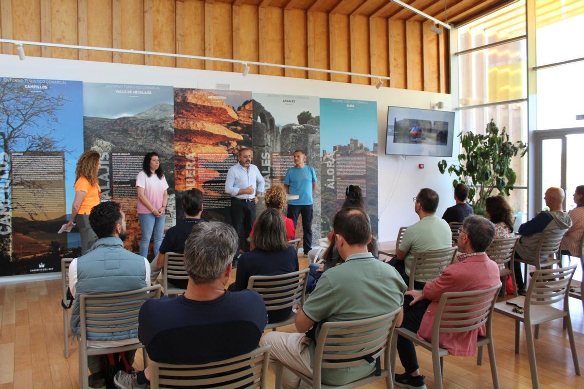 Visita del Foro Provincial de Empresas Socialmente Responsables al Caminito del Rey