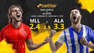 RCD Mallorca vs. Deportivo Alavés: horario, TV, estadísticas, clasificación y pronósticos