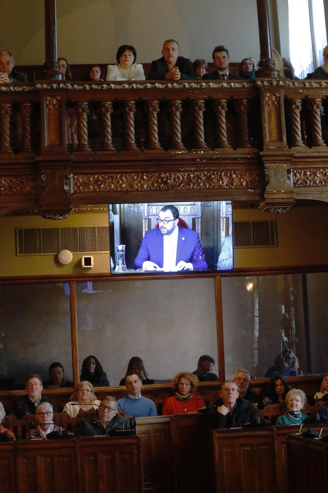 EN IMÁGENES: Así fue el homenaje en la Junta a los asturianos deportados a campos de concentración nazis