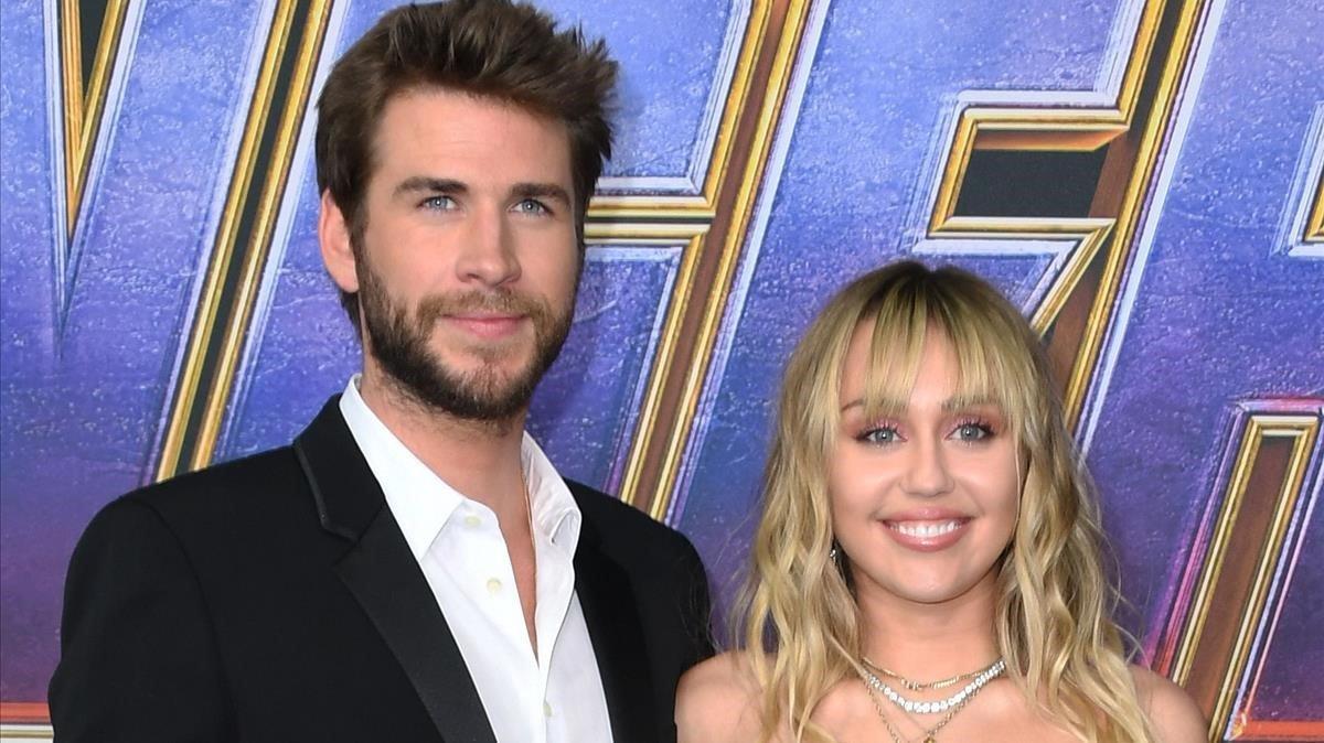 lmmarco47858645 us singer miley cyrus and australian actor liam hemsworth ar190822142205