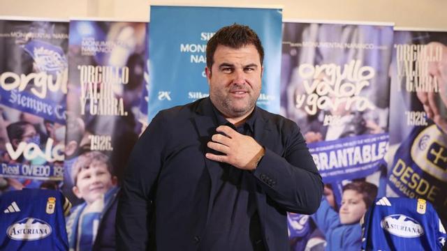 David Fernández, en la presentación de Aisar y Jacobo.   | MARIO CANTELI