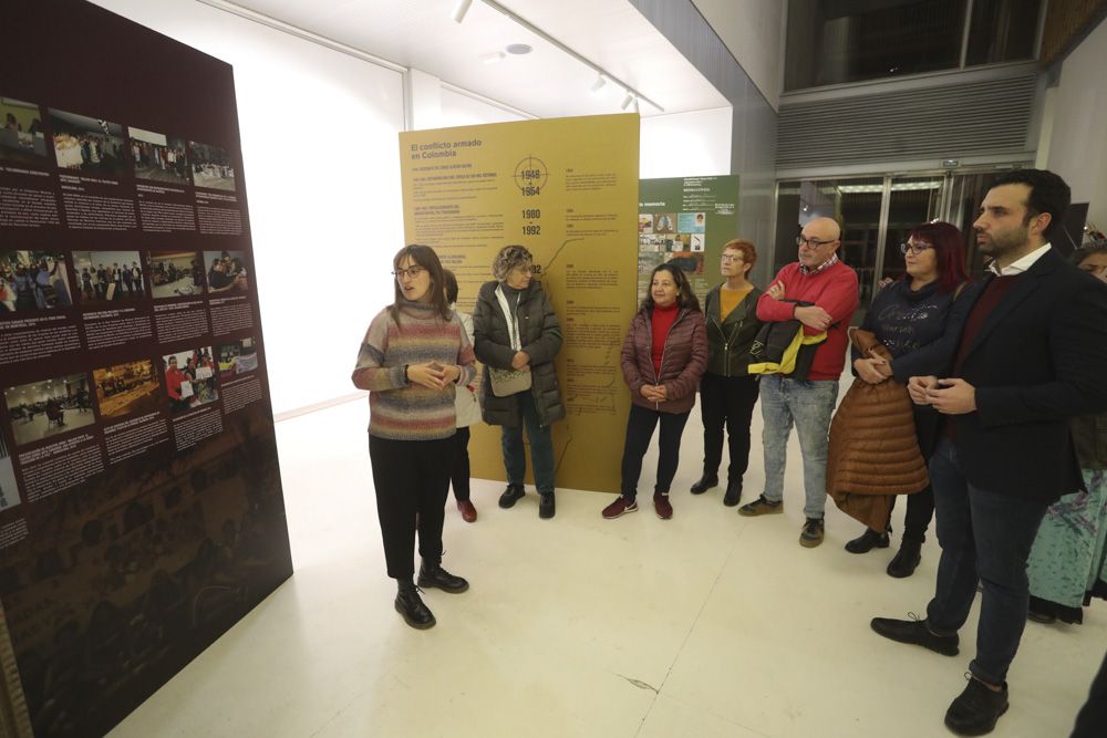 Exposición "Mujeres en el Exilio", en el centro Mario Monreal de Sagunt.
