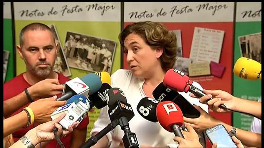 Ada Colau: "Los números dan para generar otras mayorías posibles"