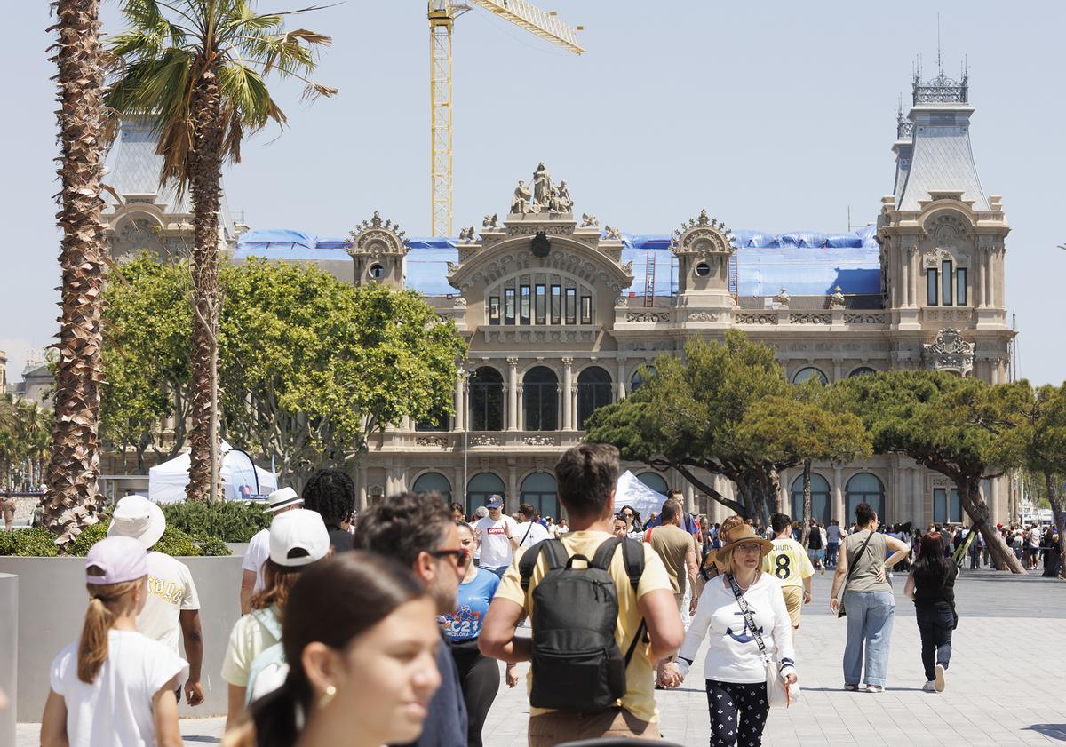 Jornada de puertas abiertas en el Port de Barcelona