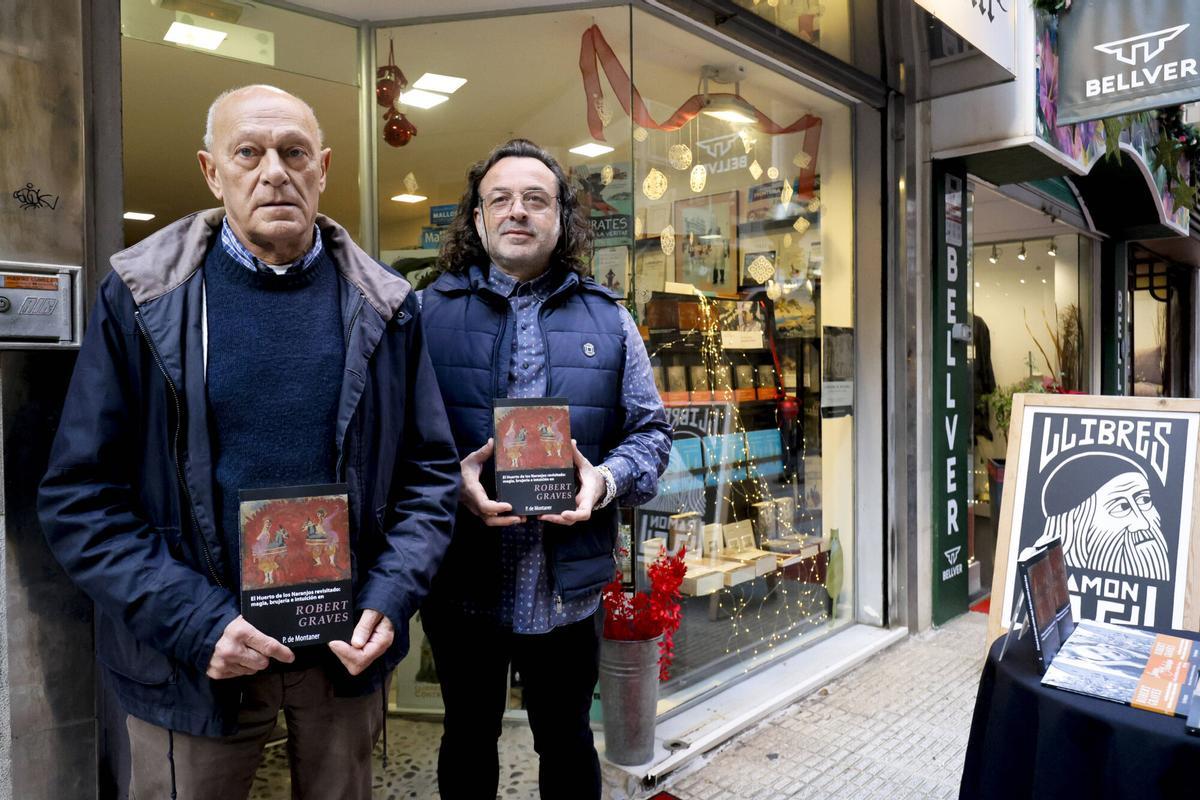 PALMA, ENTREVISTA A PERICO MONTANER QUE PRESENTA LA SEGUNDA PARTE DE SU LIBRO DEDICADO A ROBERT GRAVES.