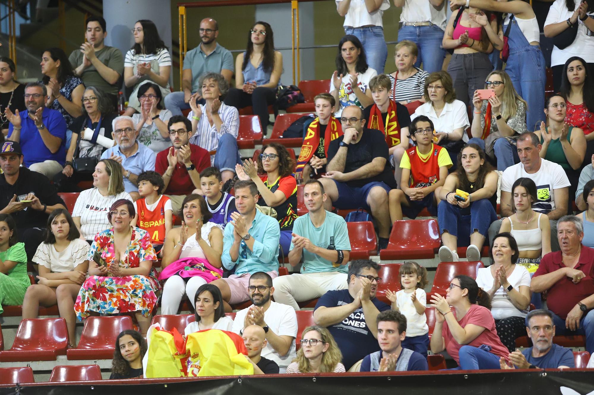 La selección española femenina de baloncesto ante Bélgica, en imágenes