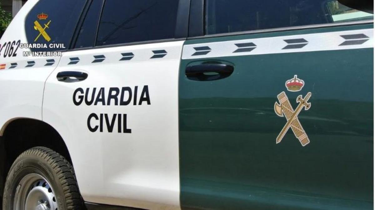 Coche patrulla de la Guardia Civil.