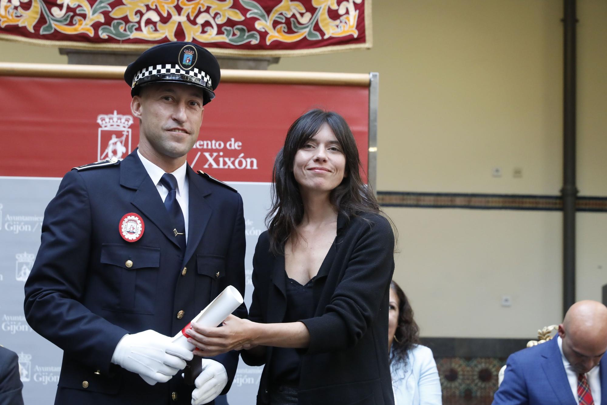 EN IMÁGENES: Así fue la fiesta de la Policía Local de Gijón